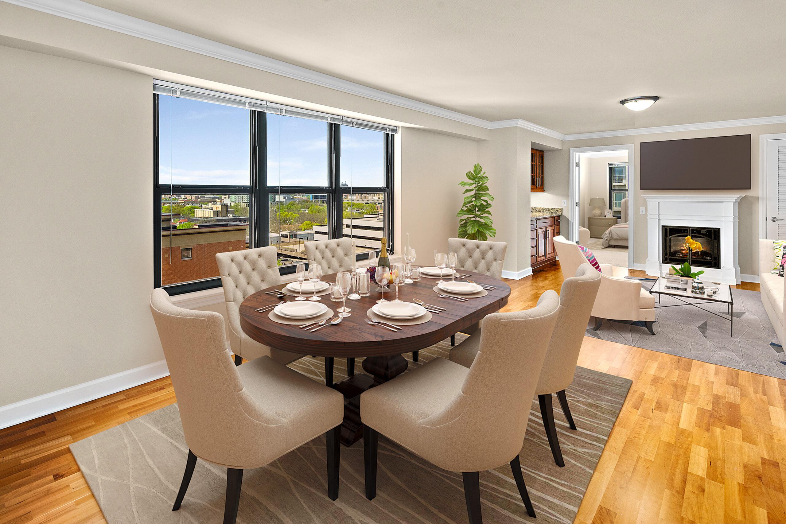 Apartment Dining Capitol Lakes